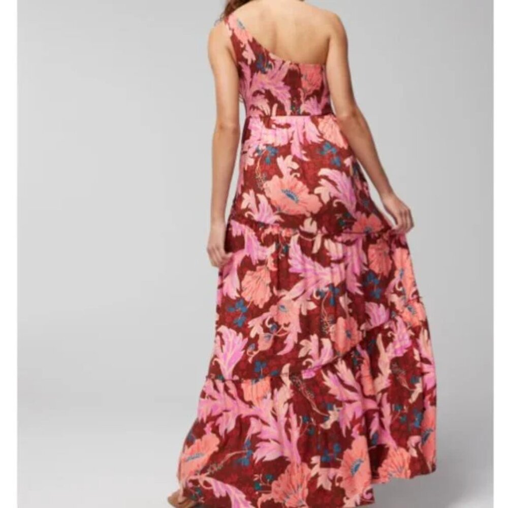 Soma one shoulder maxi dress, size medium - Picture 4 of 8